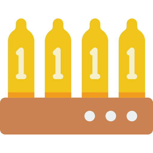 Nixie clock education electronics icon