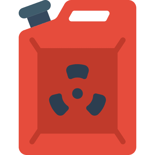 Nuclear energy radioactive gallon nuclear energy icon
