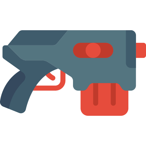 Pistol shotgun firearm gun icon