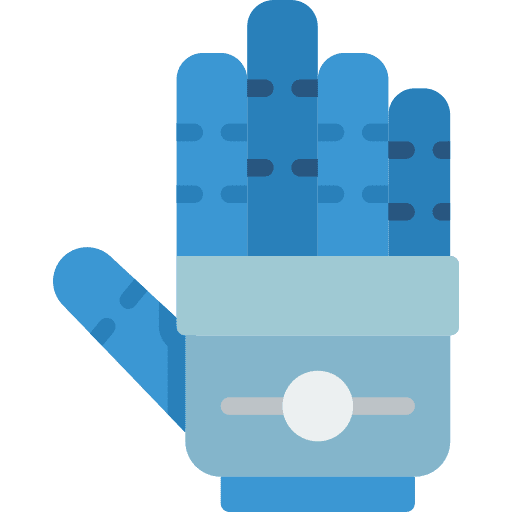 Robot hand future electronics cyborg icon