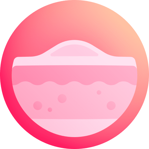 Wheal healthcare dermatology illness icon