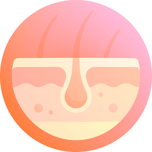 Hair loss sickness dermathology skin icon Hair loss sickness dermathology skin icon