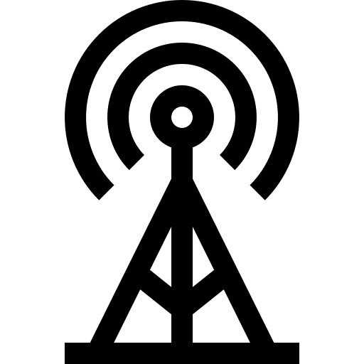 Communication tower communication tower signal wireless connection icon