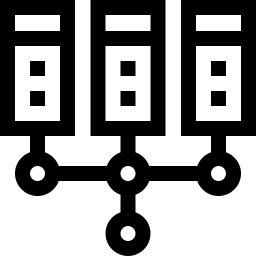 Data server data server networking server icon