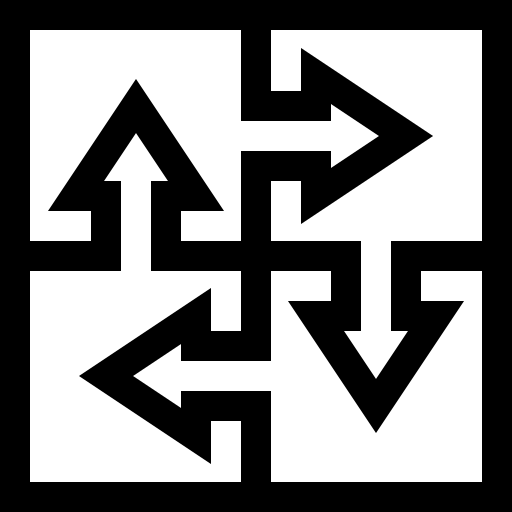 Integrated integrated data processing business and finance icon