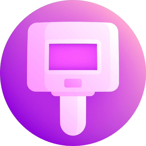 Ultra violet healthcare and medical lamp light icon Ultra violet healthcare and medical lamp light icon