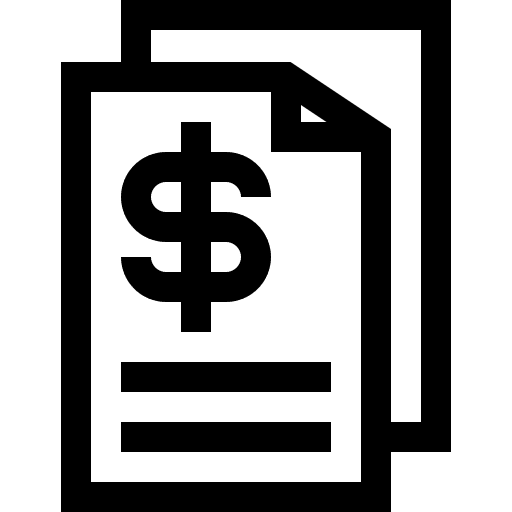 File bar graph sheet report icon