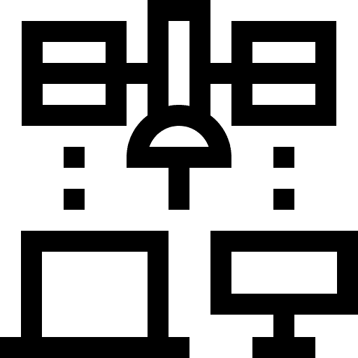 Information devices telecommunication satellite icon