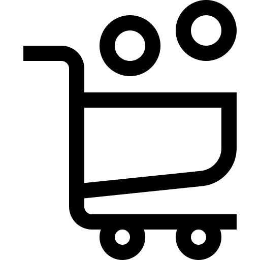 Shopping cart shopper shop retail icon