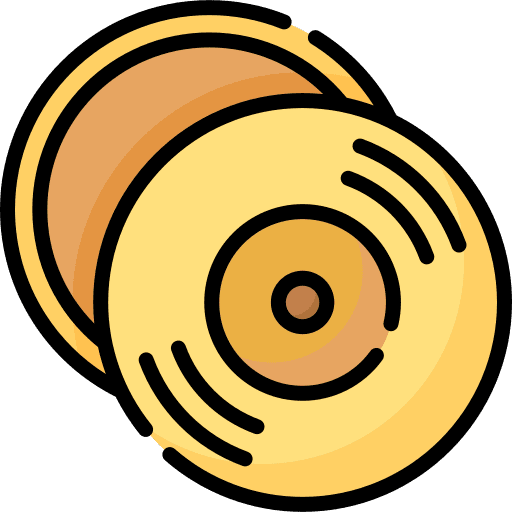 Cymbal drums musical instrument cymbal icon Cymbal drums musical instrument cymbal icon