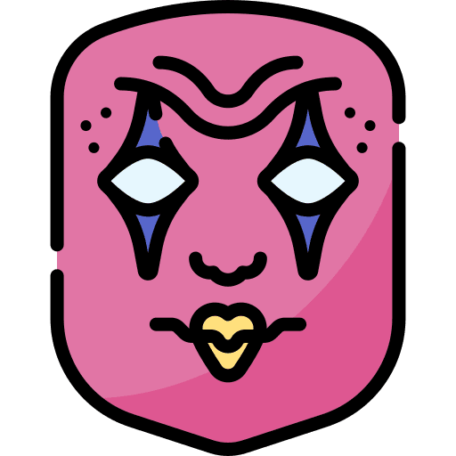 Mask birthday and party mask carnival icon Mask birthday and party mask carnival icon