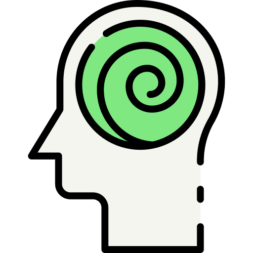 Hallucination altered aware hallucinogen icon