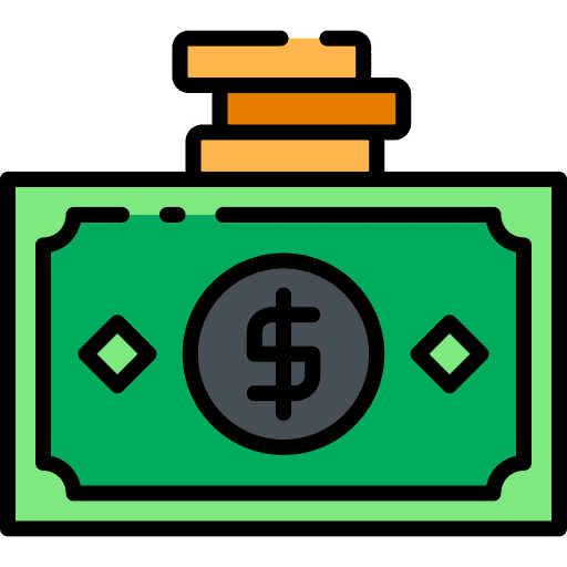 Money business and finance finances finance icon