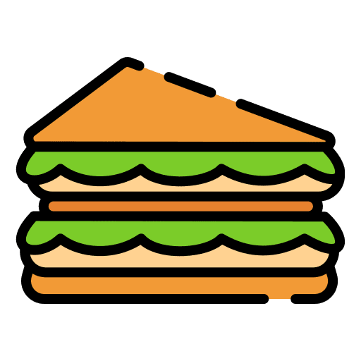 Sandwich menu food and restaurant food icon Sandwich menu food and restaurant food icon