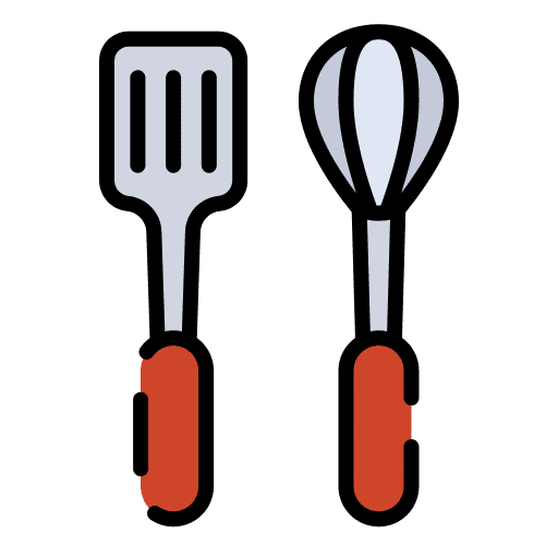 Kitchen utensil spoon fork eating icon Kitchen utensil spoon fork eating icon