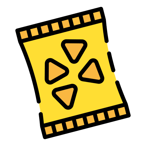 Snack party bowl snacks icon Snack party bowl snacks icon