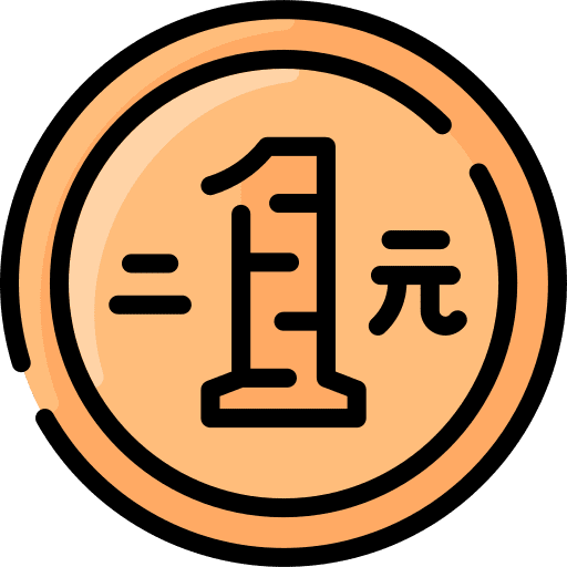 Coin money coin banking icon