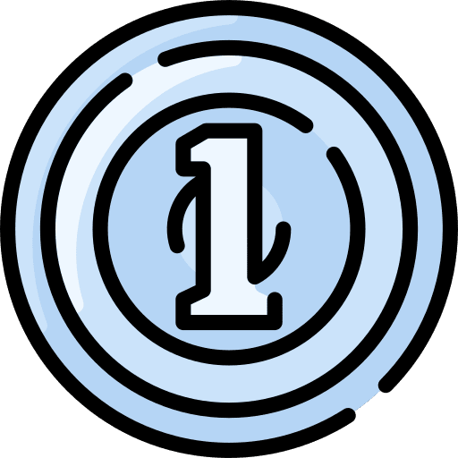 Coin banking currency antique icon