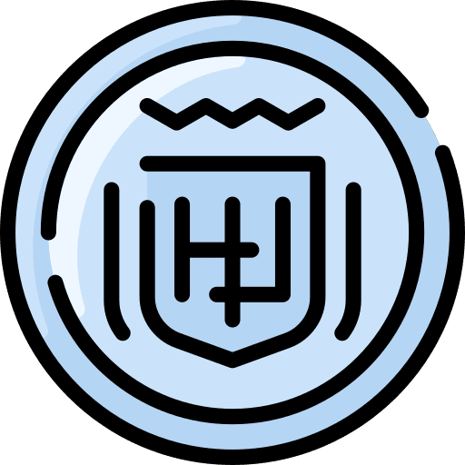 Coin coin european banking icon