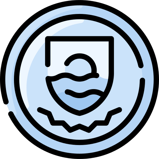 Coin banking oceania coin icon