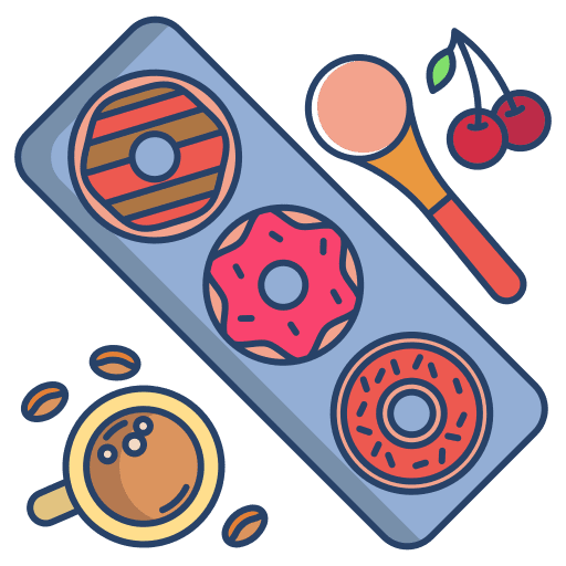 Donut coffee mug donut dessert icon Donut coffee mug donut dessert icon