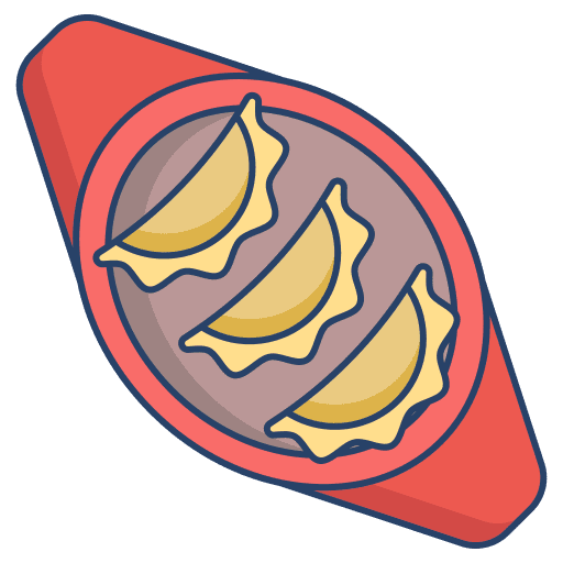 Dumplings dish food and restaurant japanese food icon Dumplings dish food and restaurant japanese food icon