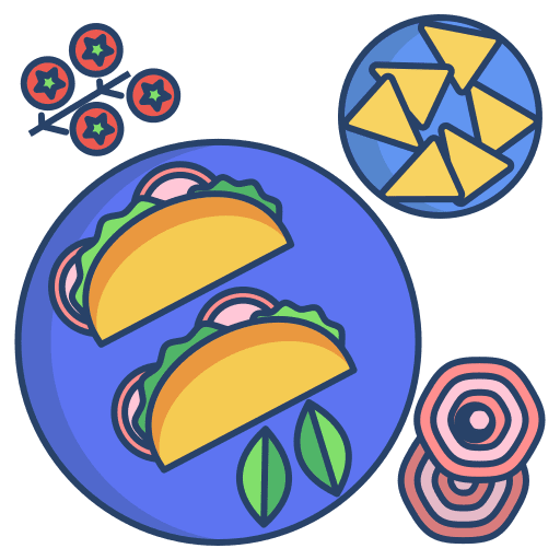 Tacos mexican food gastronomy tacos icon Tacos mexican food gastronomy tacos icon