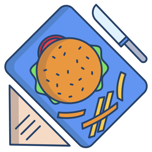Burger sandwich french fries fast food icon Burger sandwich french fries fast food icon