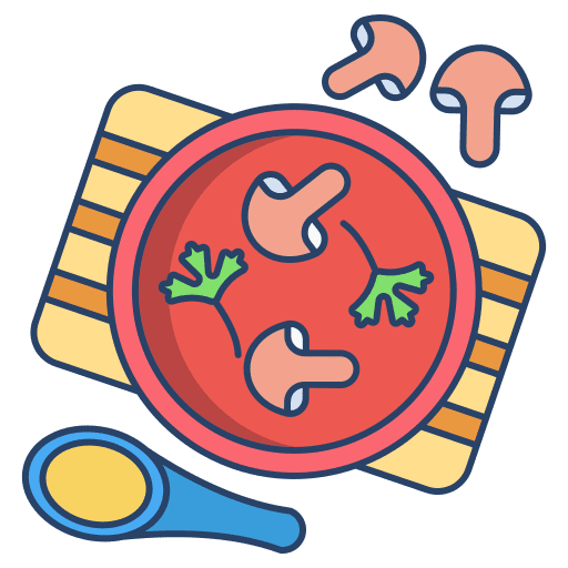 Soup soup healthy food food and restaurant icon Soup soup healthy food food and restaurant icon