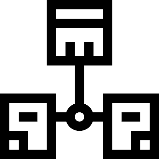 Cluster data cluster big data icon Cluster data cluster big data icon