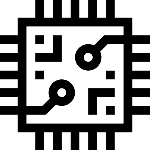 Hardware electronics electronic technology icon