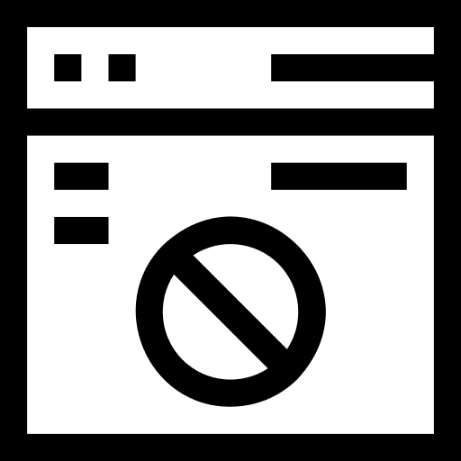 Access denied denied browser web development icon Access denied denied browser web development icon
