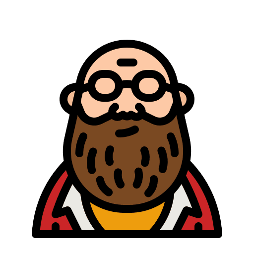 Man avatar people fat icon