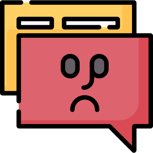 Bad bad review review satisfaction icon