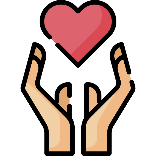Love charity honest love and romance icon Love charity honest love and romance icon