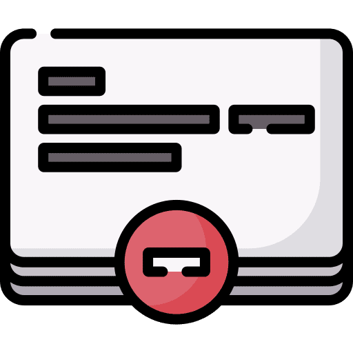 Negative review bad review negative review document icon Negative review bad review negative review document icon
