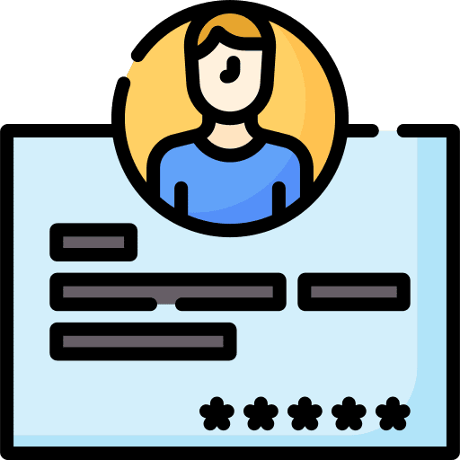 Profile demographic behaviour seo and web icon