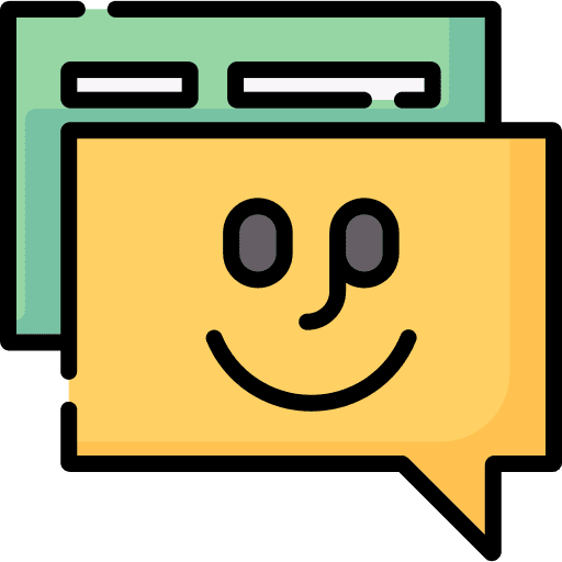 Satisfy rating net promoter score social media icon