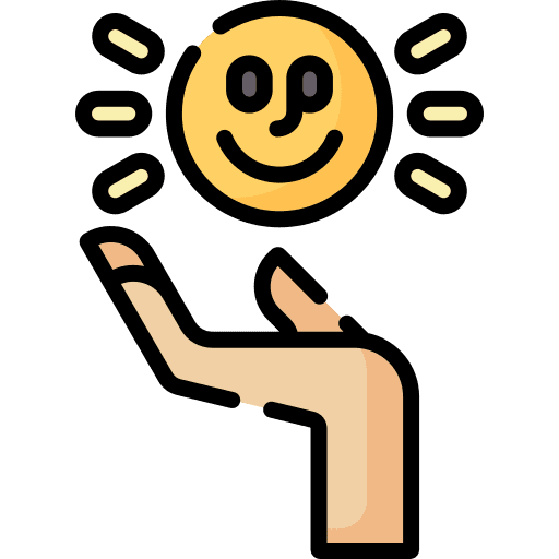 Good hands and gestures good smile icon Good hands and gestures good smile icon