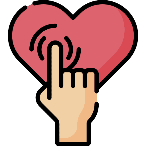 Like heart hand like icon Like heart hand like icon