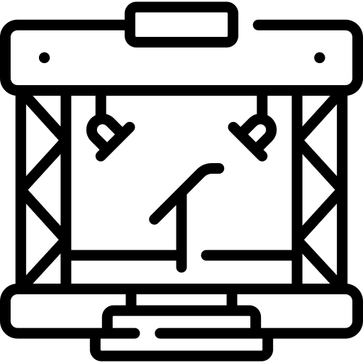 Stage entertainment cinema event icon