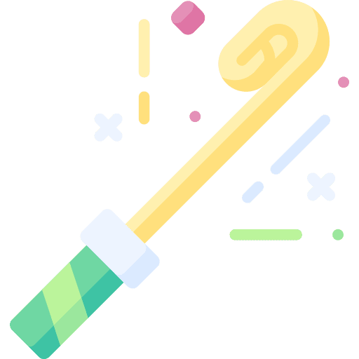 Party blower party blower celebration birthday icon Party blower party blower celebration birthday icon