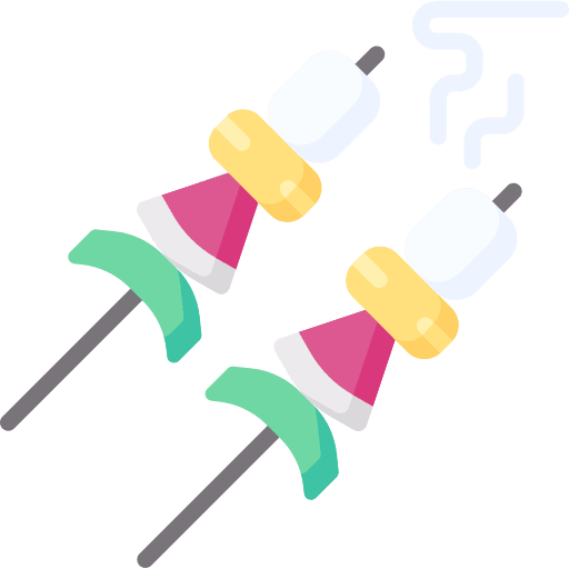 Skewer brochette barbecue vegetable icon Skewer brochette barbecue vegetable icon