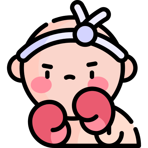 Muay thai fighter sports and competition martial arts icon