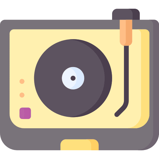 Vinyl player music and multimedia music player vinyl player icon Vinyl player music and multimedia music player vinyl player icon