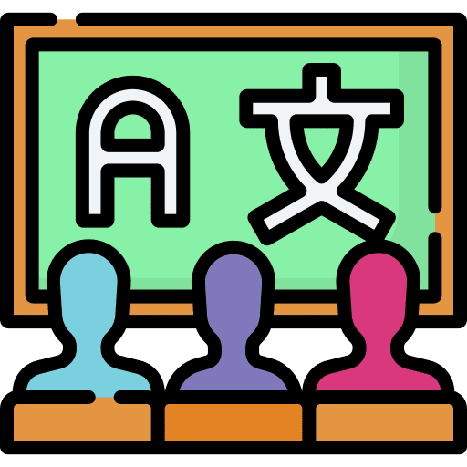 Class learning education school icon
