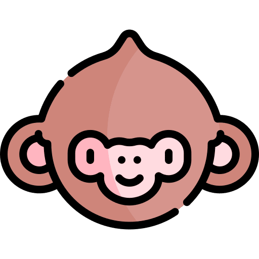Monkey mammal monkey wild life icon Monkey mammal monkey wild life icon