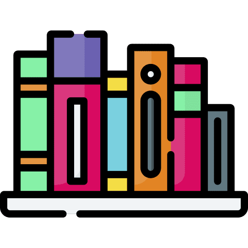 Books library furniture and household books icon Books library furniture and household books icon