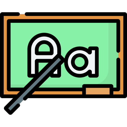 Class education school foreign language icon Class education school foreign language icon