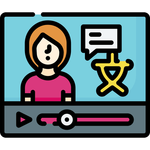 Tutorial online learning online education education icon Tutorial online learning online education education icon